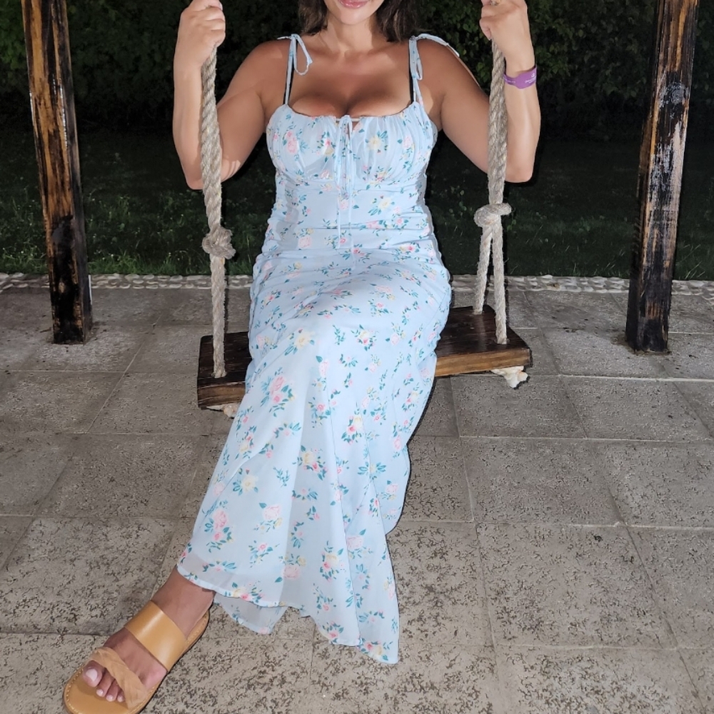 House of CB Foral Dress